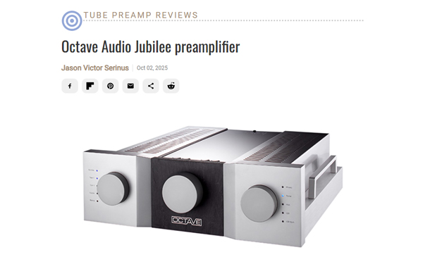 Stereophile Review｜Octave Audio Jubilee Preamp